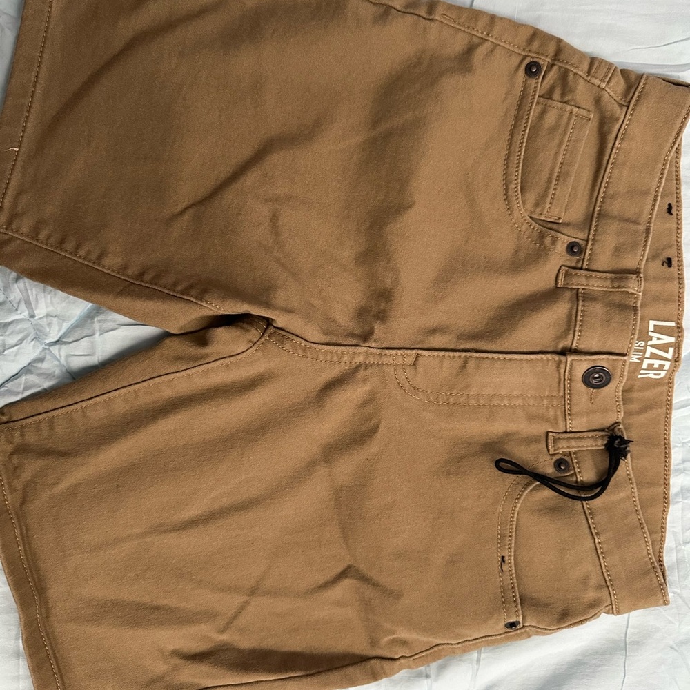 Lazer Kids Tan Shorts